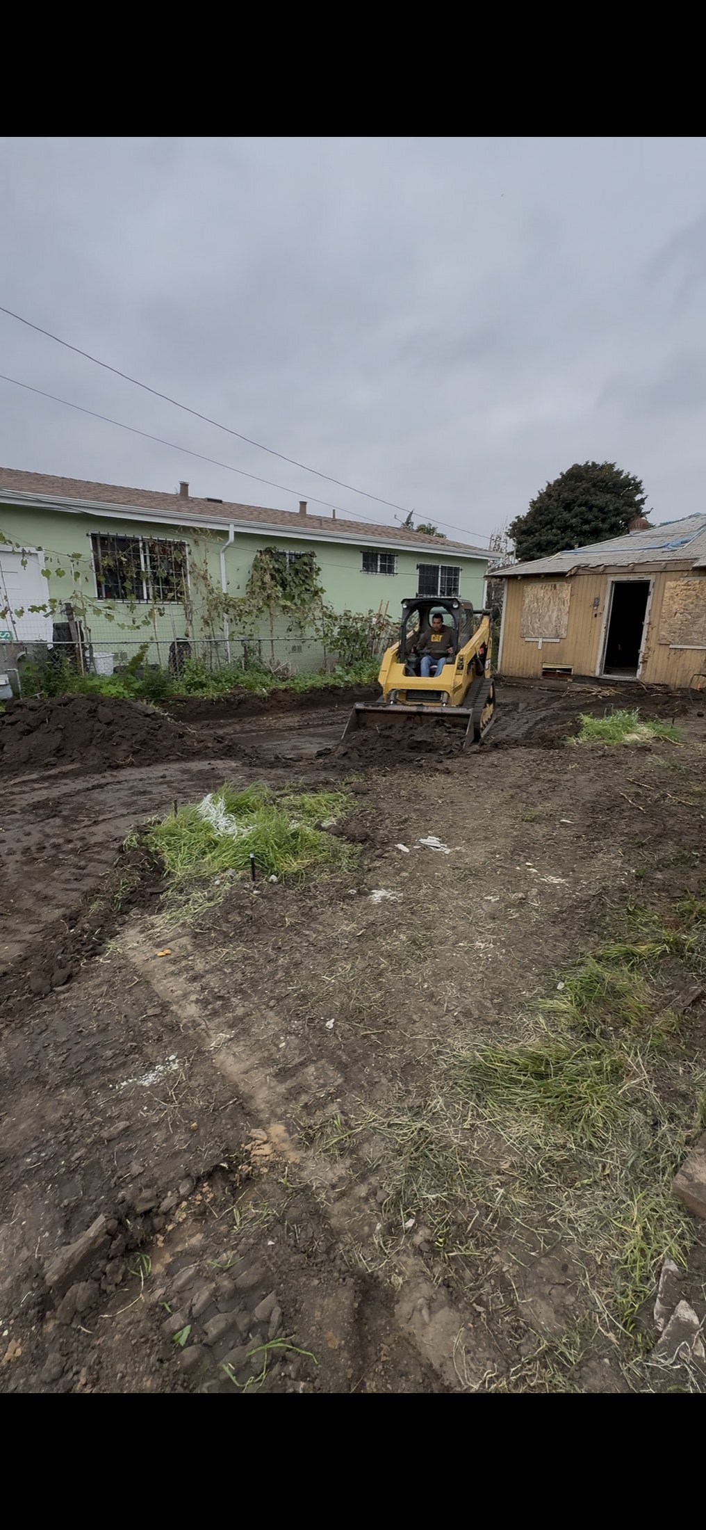 Site preparation for concrete foundation by 360 Construction JN