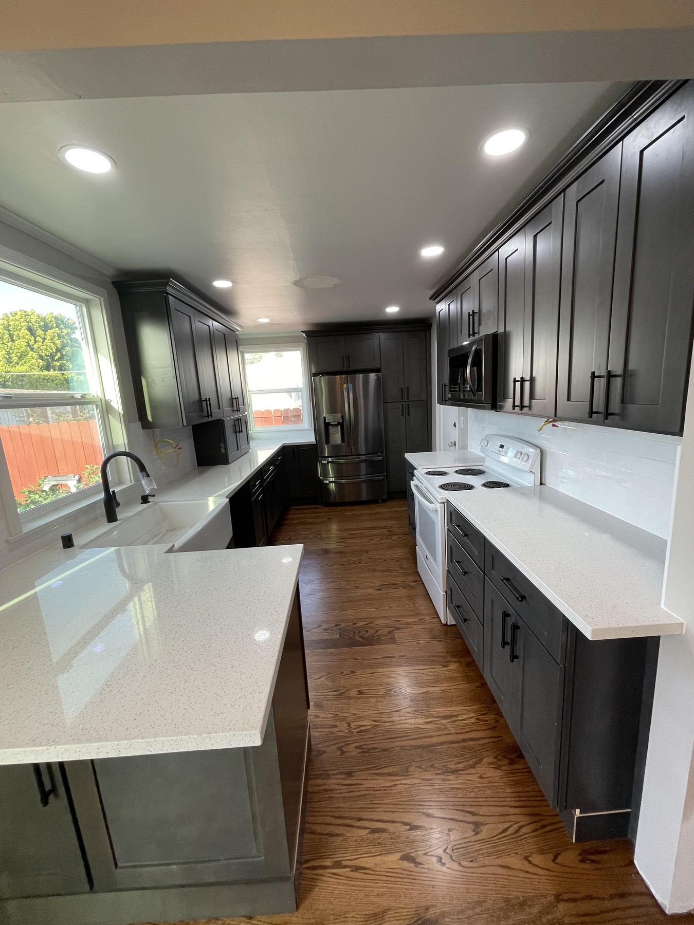 Finished kitchen remodeling photo